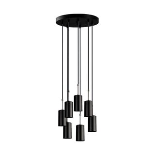 Crna viseća svjetiljka Squid Lighting Geo, visina 120 cm