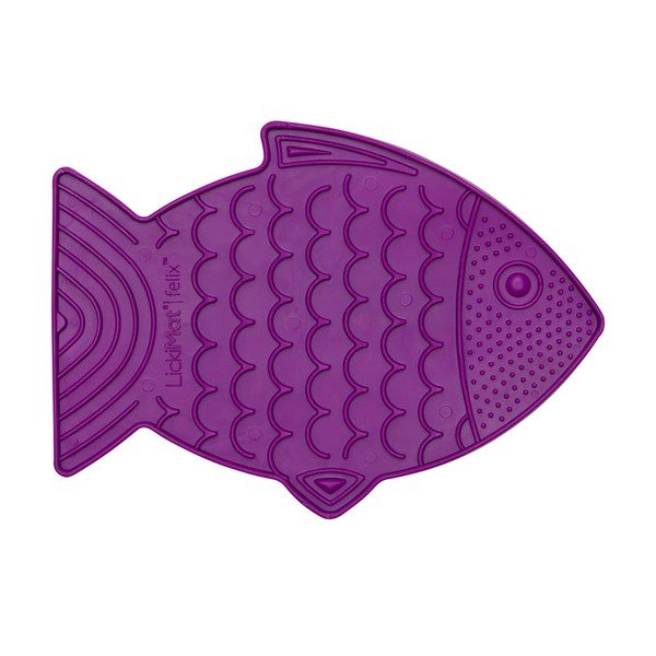 Podloga za lizanje za mačke Felix Purple - LickiMat-image-1
