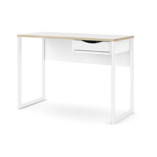 Bijeli radni stol Tvilum Function Plus, 110 x 48 cm-image-2