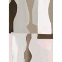 Plakat 50x70 cm Pastels en Forme – Anna Johansson – The Poster Club