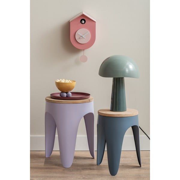 Plavi/ljubičasti metalni stolići u setu 2 kom Double Funky – Leitmotiv-image-1