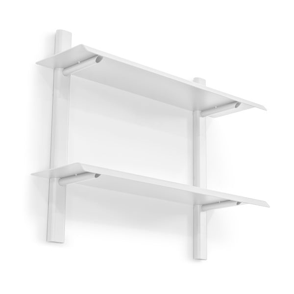 Bijela metalna polica s više razina 60 cm Hola – Spinder Design-image-3