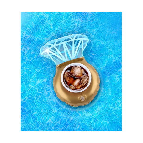 Set od 3 stalka za piće za napuhavanje u obliku prstenova Big Mouth Inc.-image-1