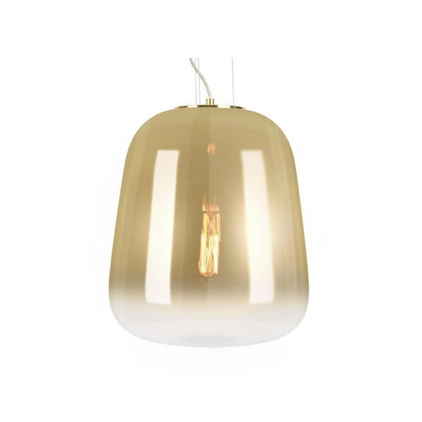 Viseća lampa u zlatnoj boji Leitmotiv Cone, ø 12 cm