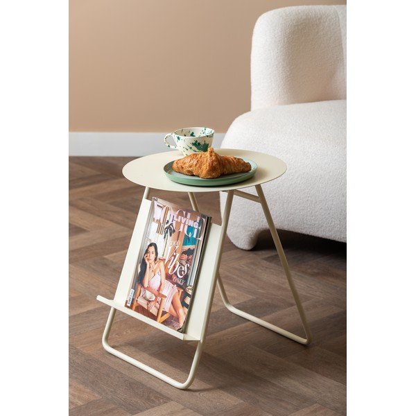 Metalni okrugao pomoćni stol ø 40 cm Esencia – Leitmotiv-image-1