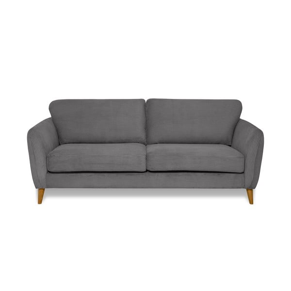 Tamno siva sofa od samta 206 cm Paris – Scandic