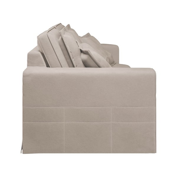 Svjetlo smeđa sofa 196 cm Nora – Ropez-image-4