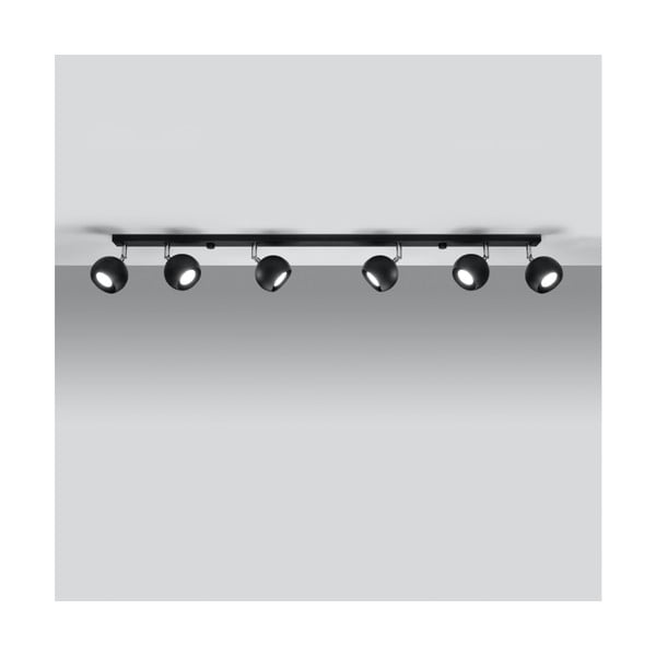 Crni reflektor 10x118 cm Ollo – Sollux-image-2