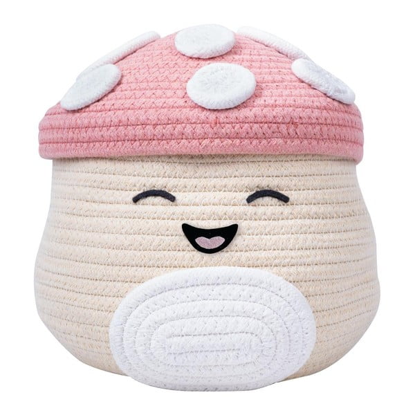 Bež tekstilna dječja kutija za pohranu ø 23x22 cm Fizz Malcolm – SQUISHMALLOWS