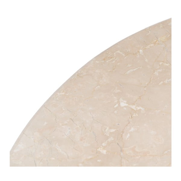 Okrugao blagovaonski stol s mramornom pločom ø 120 cm – Ixia-image-3