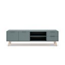 TV komoda prljavo zelena 180x53x40 cm Pisco – Marckeric