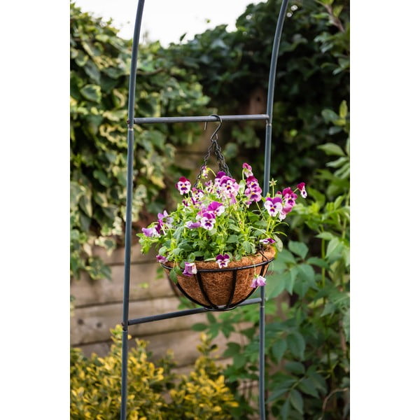 Viseća metalna košara Esschert Design Flower, ⌀ 25,2 cm-image-3