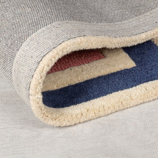 Ručno rađen vunen tepih 120x170 cm Retro Blocks – Flair Rugs-image-2