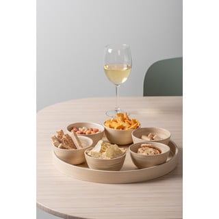 Set za serviranje od bambusa u prirodnoj boji ø 32 cm Puro – PT LIVING