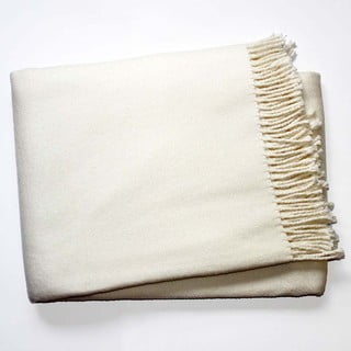 Krem-bijela deka s pamukom Euromant Basics, 140 x 180 cm