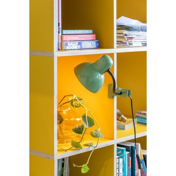 Zelena metalna stolna lampa (visina 33,5 cm) New Retro – Leitmotiv-image-1