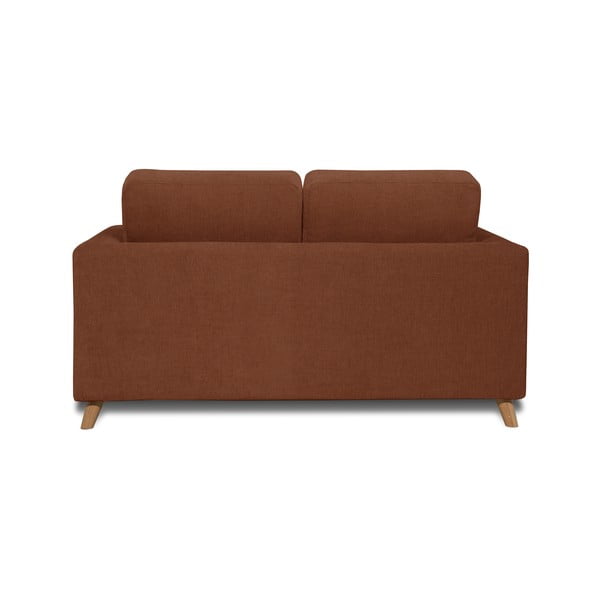 Tamno narančasta sofa 157 cm Faria - Scandic-image-2