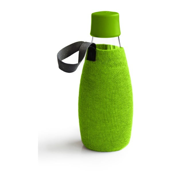 Zelena futrola za staklenu bocu ReTap s doživotnim jamstvom, 500 ml