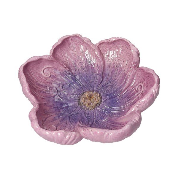 Ukrasni pladanj od polyresina ø 26 cm Flora – Brandani