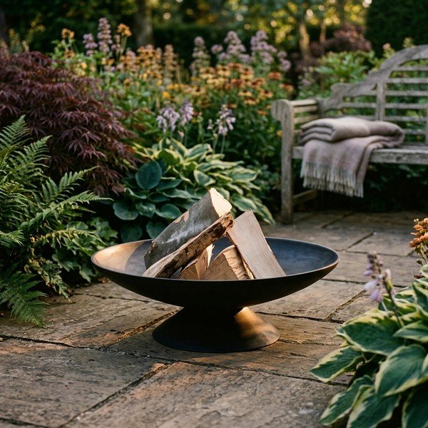 Kamin od lijevanog željeza Esschert Design Camping, ⌀ 59 cm-image-1