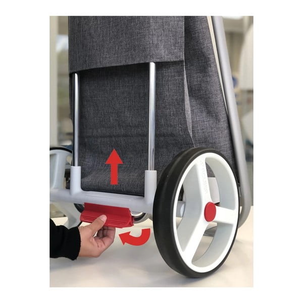 Torba za kupovinu 53 l Com Tweed Polar Black Tube – Rolser-image-4