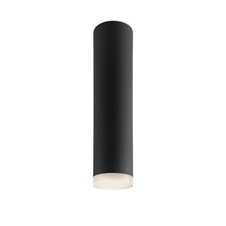 Crna stropna svjetiljka sa staklenim sjenilom - LAMKUR