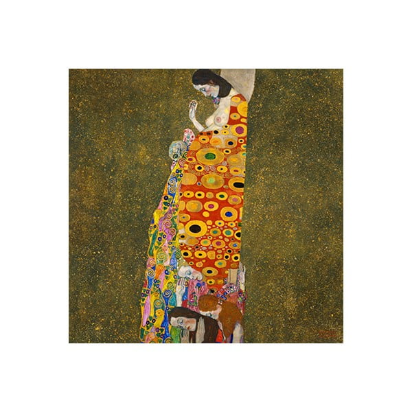 Reprodukcija slike Gustav Klimt - Hope, 60 x 60 cm