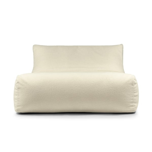 Krem vreća za sjedenje od bouclé tkanine Sofa Lounge – SLOWDOWN-image-2