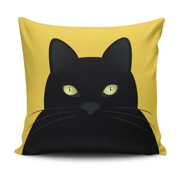 Pamučni jastuk Cushion Love Cat, 45 x 45 cm