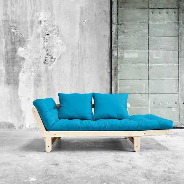 Sofa na razvlačenje Karup Beat Natural / Horizon Blue