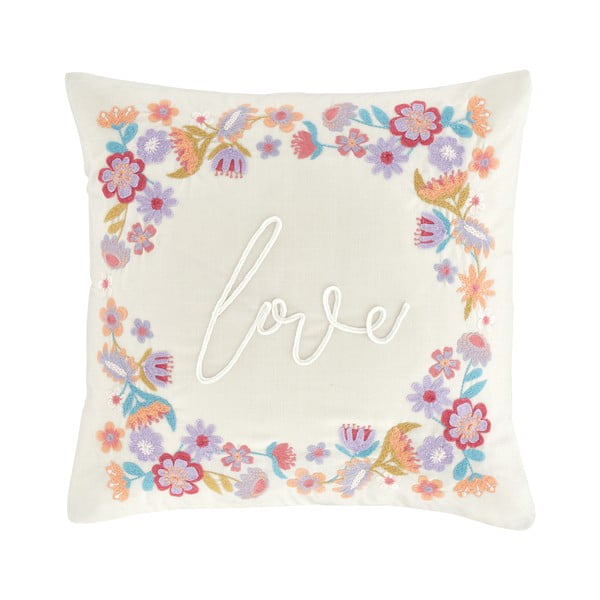 Ukrasni jastuk od mješavine lana 45x45 cm Love – Catherine Lansfield