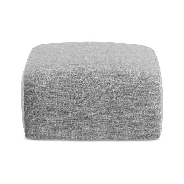 Svijetlo sivi tabure Leila – Makamii