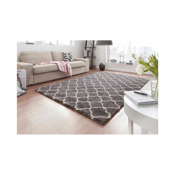 Tamnosivi tepih Mint Rugs Luna 80 x 150 cm-image-3