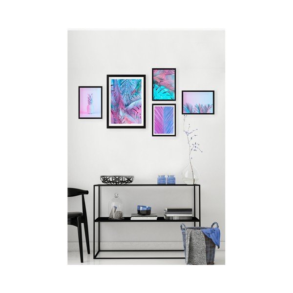 Set od 5 Tablo Center neonskih murala