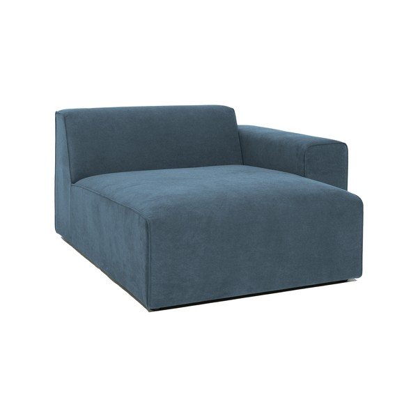 Plava modularna sjedeća garnitura od samta (s desnim kutom) Sting – Scandic-image-1