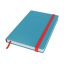 Plava bilježnica s mekom površinom Leitz, 80 stranica