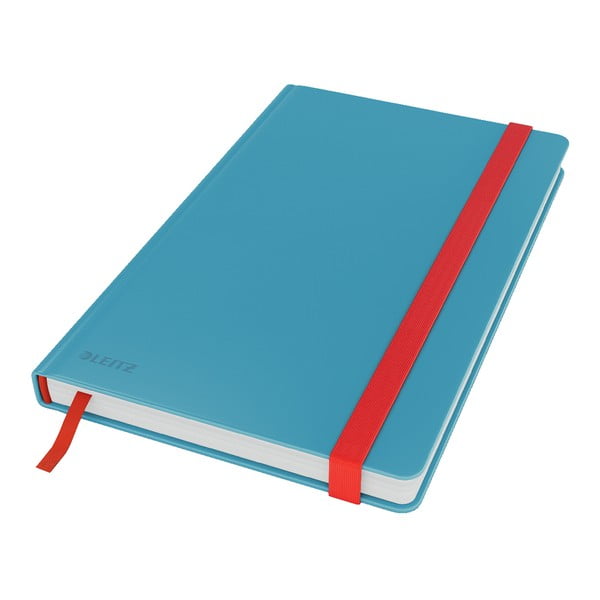 Plava bilježnica s mekom površinom Leitz, 80 stranica