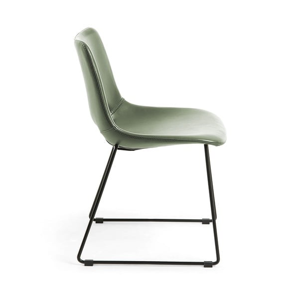 Zelena blagovaonska stolica Kave Home Zahara-image-4