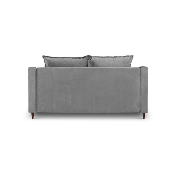 Sofa od sivog baršuna Mazzini Sofas Freesia, 150 cm-image-3