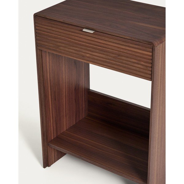 Komoda u dekoru oraha u tamnoj prirodnoj boji 60x81x37 cm Norlen – Kave Home-image-3