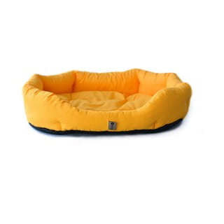 Žuti pamučni krevet 75x60 cm Sunny - Petsy