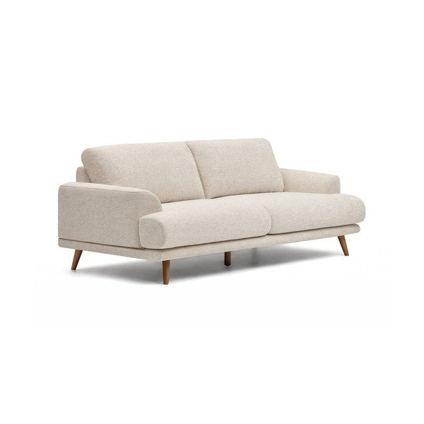 Bež sofa od šenila 228 cm Karin – Kave Home