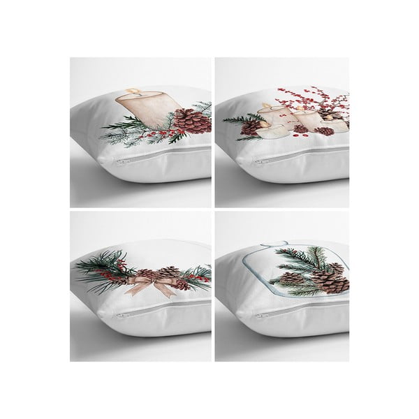 Jastučnice u setu 4 43x43 cm - Minimalist Cushion Covers-image-1