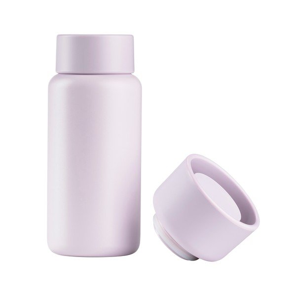 Svijetlo ružičasta termo šalica od nehrđajućeg čelika 400 ml Singles – Zone