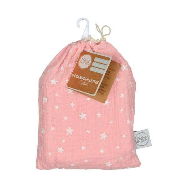 Krpice za pranje u setu 5 kom od muslina – Bébé Douceur-image-2