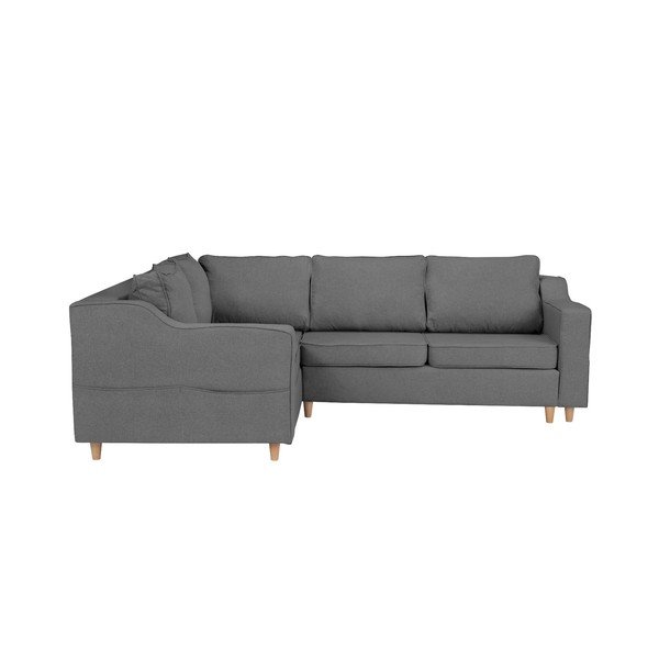 Sivi trosjed Mazzini Sofas Jonquille, lijevi kut-image-2