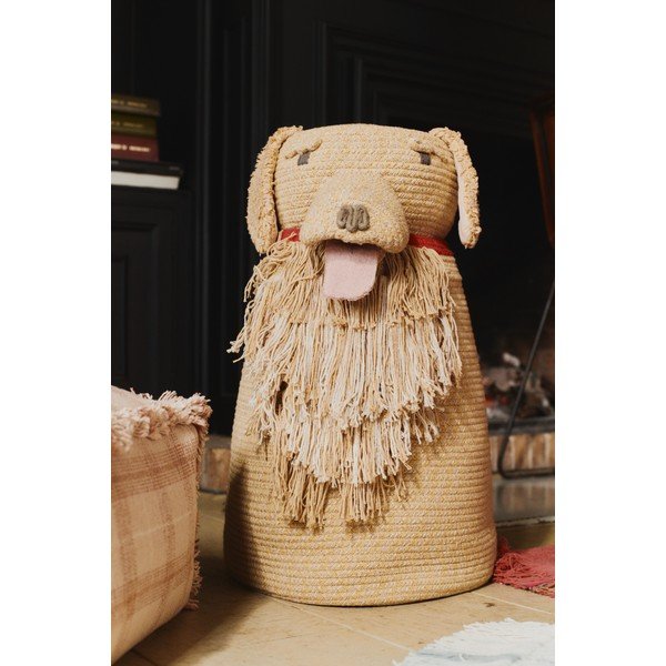 Bež tekstilna dječja kutija za pohranu 40x30x55 cm Luna – Lorena Canals-image-2