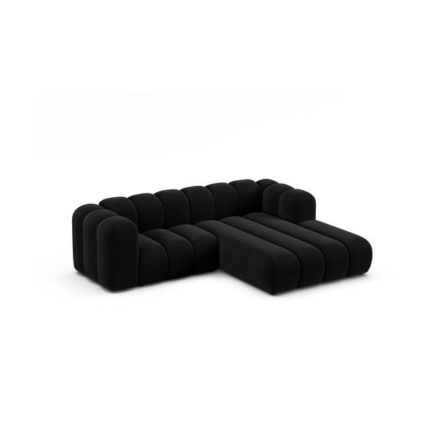 Antracitno siva kutna garnitura (s desnim kutom) Lupine – Micadoni Home-image-1