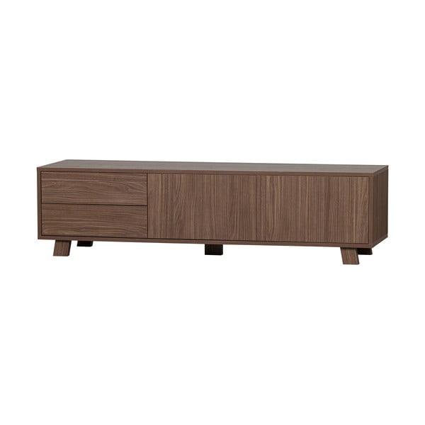 TV komoda u dekoru oraha u prirodnoj boji 160x42 cm Seppe – WOOOD-image-2