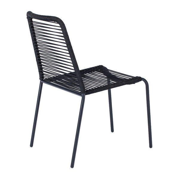 Crna vrtna stolica Bonami Essentials Kai-image-3